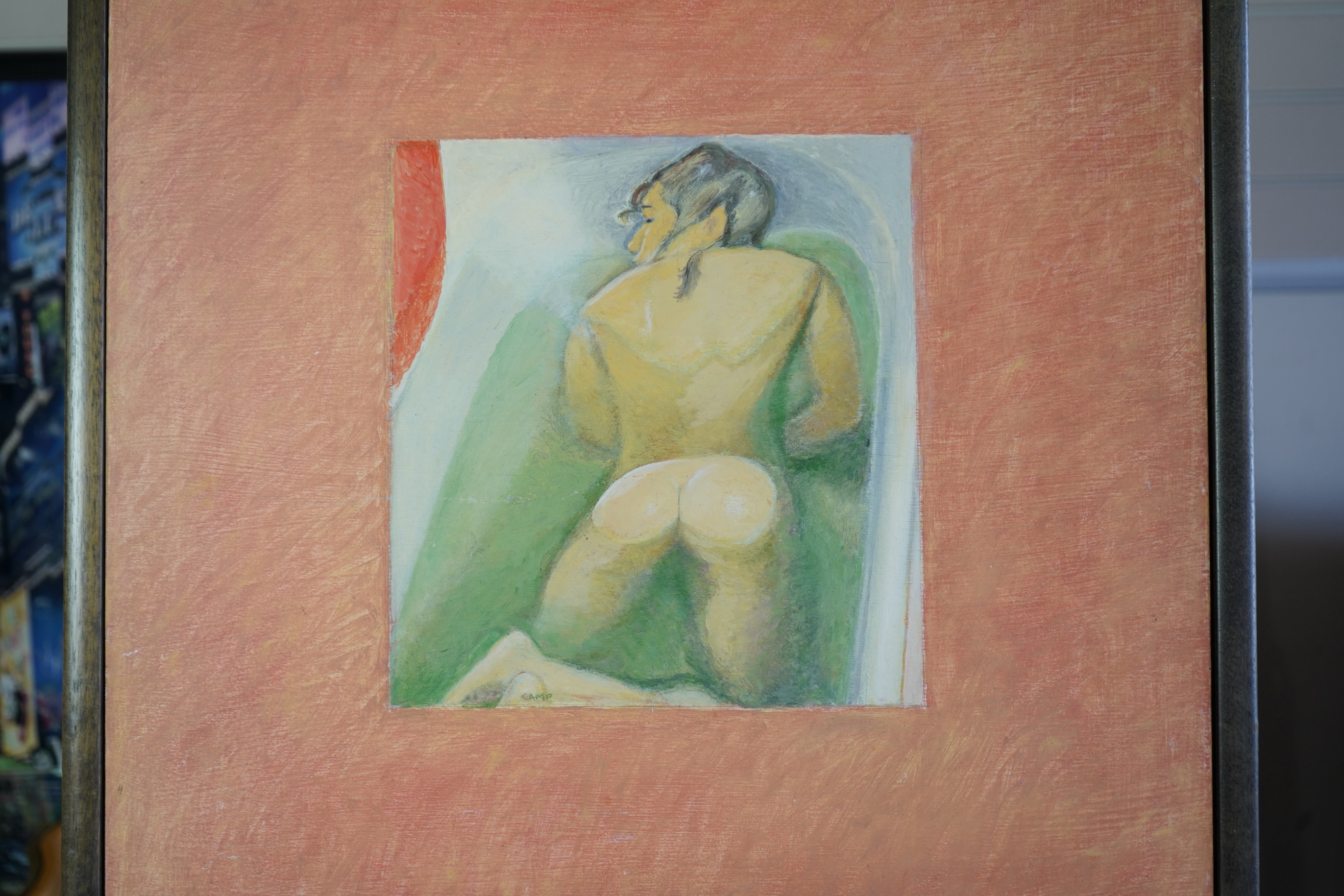Jeffery Camp, 1923-2020, 'Small Red Bath'